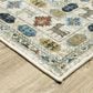 Oriental Weavers Venice 9"10" x 12"10" Ivory and Multicolor Area Rug, , large