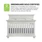 Oxford Baby Weston 4-In-1 Convertible Crib in Vintage White, , large