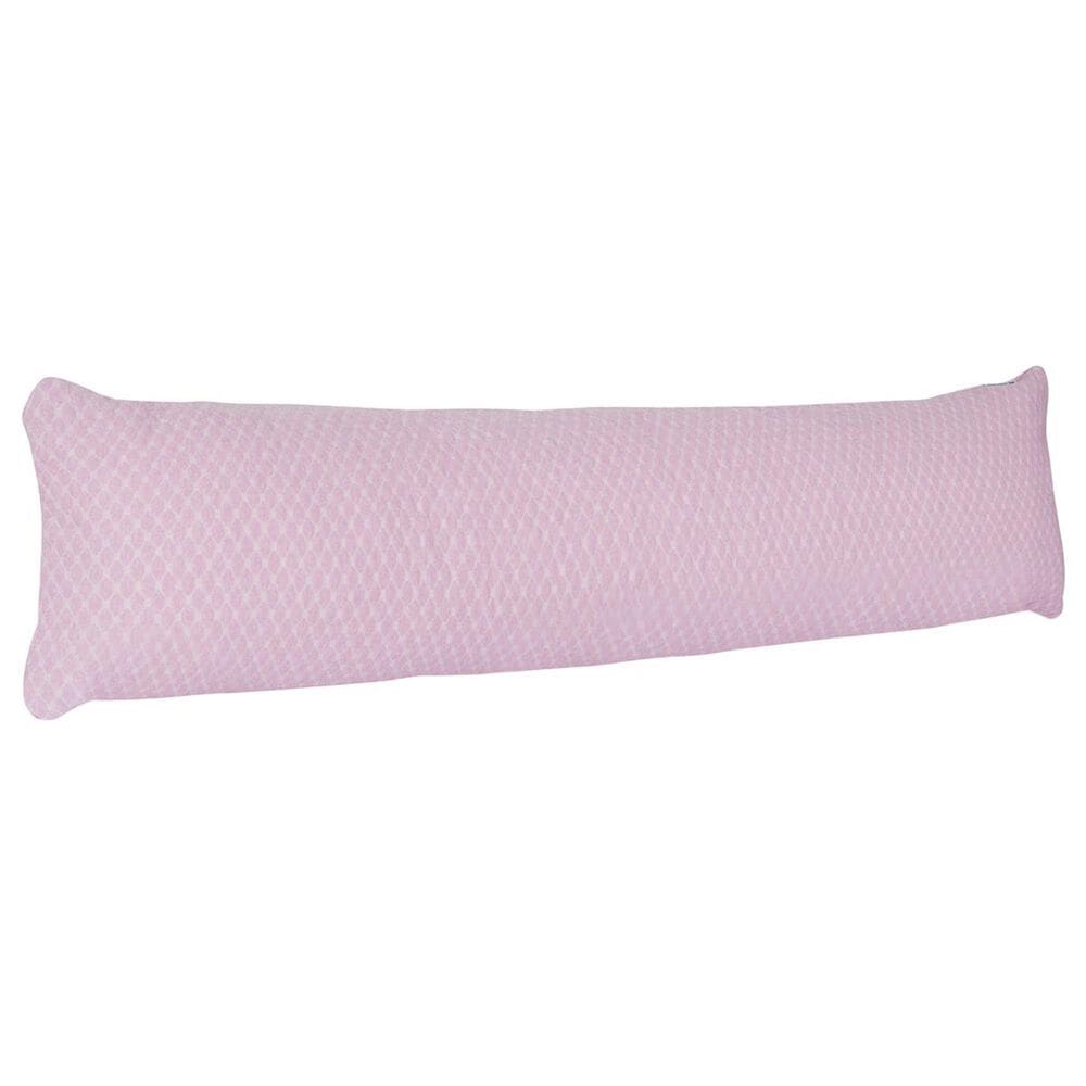 Timberlake Lavish Home Memory Foam Body Pillow in Pink, , large
