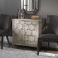 Uttermost Catori Console Cabinet In Distressed Light Grey, , large