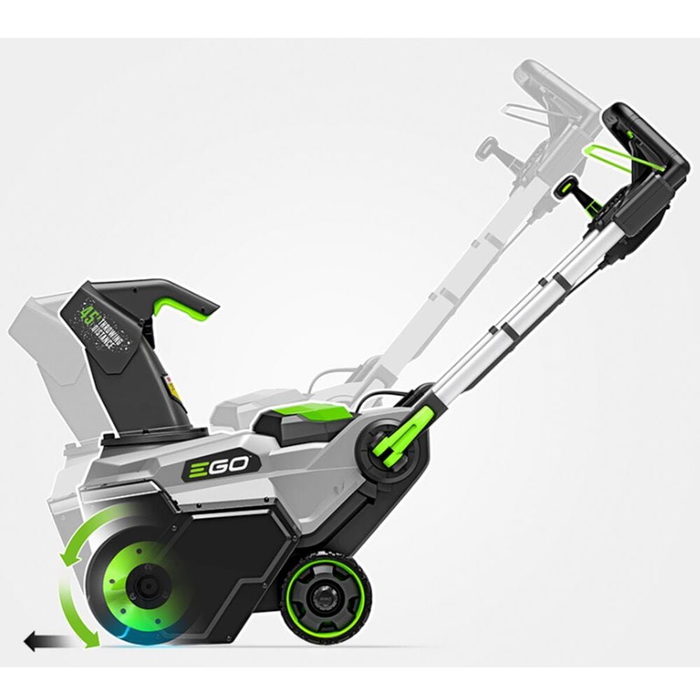 EGO Power+ Auger Propelled 21&quot; Single-Stage Snow Blower, &#40;2&#41; 7.5Ah Batteries and Dual Port Charger Included, , large