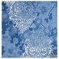 Safavieh Adirondack ADR114F-4SQ 4" x 4"  Light Blue/Dark Blue Square Rug, , large