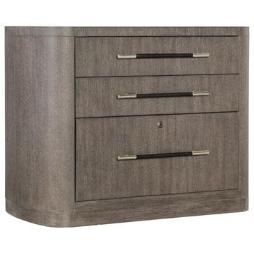 Hooker Furniture Modern Mood Lateral File in Earthy Brown and Pewter, , large