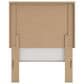 Ashley Gramburg 2 Piece Twin Platform Panel Bedroom Set in Warm Brown, , large