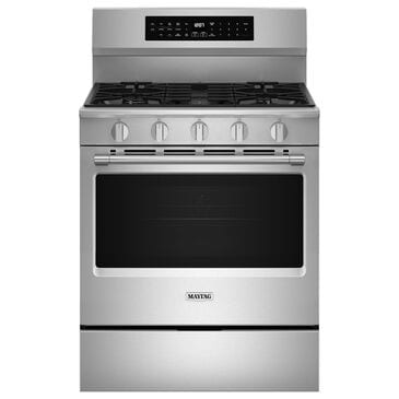 Maytag 5.0 Cu. Ft. Freestanding Gas Range with Grill Mode in Fingerprint Resistant Stainless Steel, , large