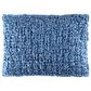 Ann Gish 20" x 14" Ribbon Knit Lumbar Pillow in Blue, , large