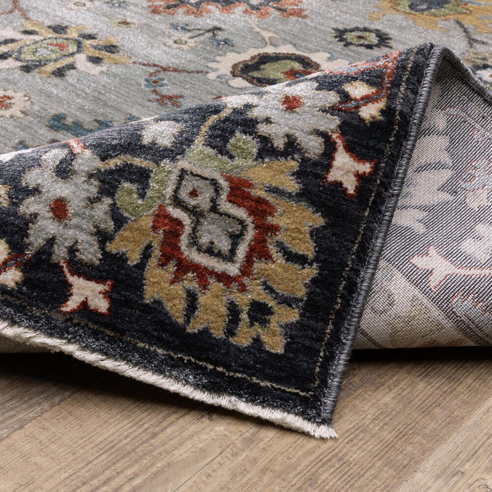 Oriental Weavers Eliana ELI08 Blue and Multicolor 7&#39;10&quot; x 10&#39;10&quot; Area Rug, , large