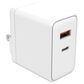 POM Gear 65W 2-Port Wall Charger - Type-C & USB-A - Hard Box, , large