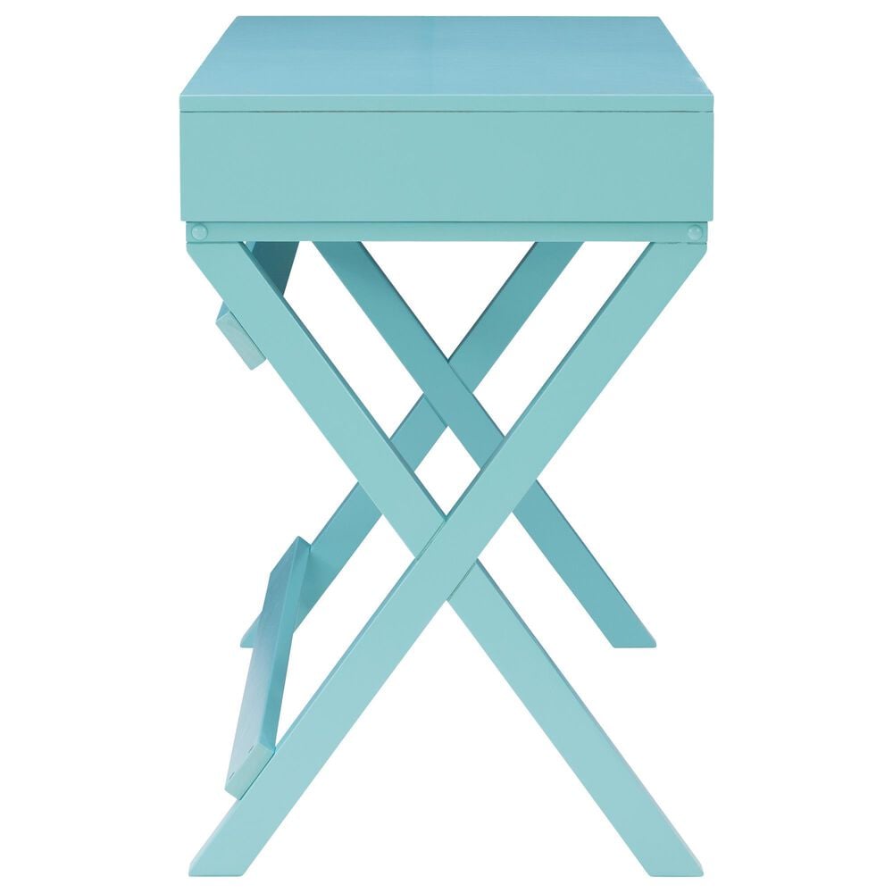 Linon Home Decor Peggy Writing Desk in Baby Blue, , large