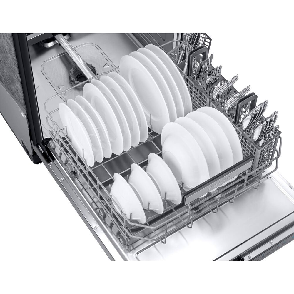 Samsung BuiltIn Dishwasher Linear Wash 39 dBA in Fingerprint Resistant