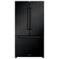 Thor Kitchen Gordon Ramsay 20.3 Cu. Ft. 3-Door French Door Refrigerator in Black, , large