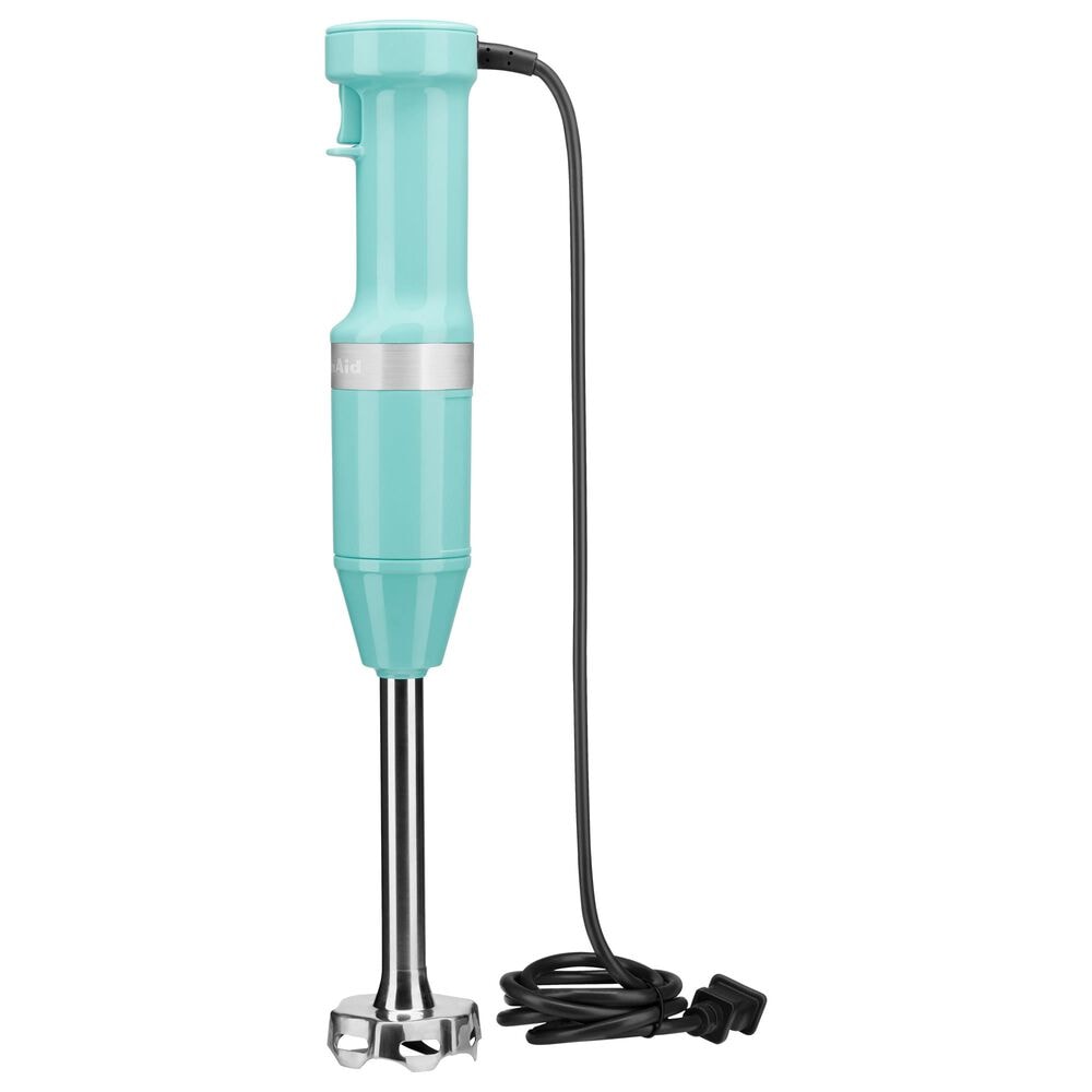 KitchenAid Corded Variable Speed Hand Blender in Aqua Sky, , large