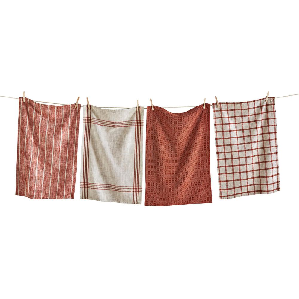 Tag Furniture Canyon Woven Dishtowel in Rust (Set of 4), , large