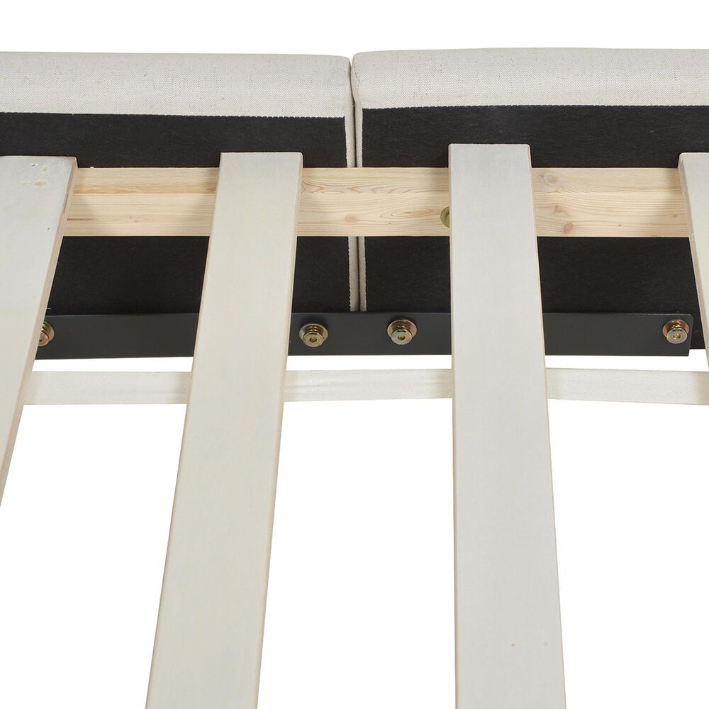 Jennifer Taylor Home Manhattan King Platform Bed in Light Beige, , large