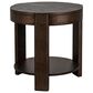 Crystal City Salina End Table in Brown, , large