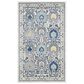 Safavieh Evoke EVK251D-4 4" x 6" Ivory/Grey Area Rug, , large