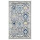 Safavieh Evoke EVK251D-4 4" x 6" Ivory/Grey Area Rug, , large