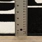 ROW by Oriental Weavers Quinn Abstract Black and Ivory 2" x 7" Runner, , large