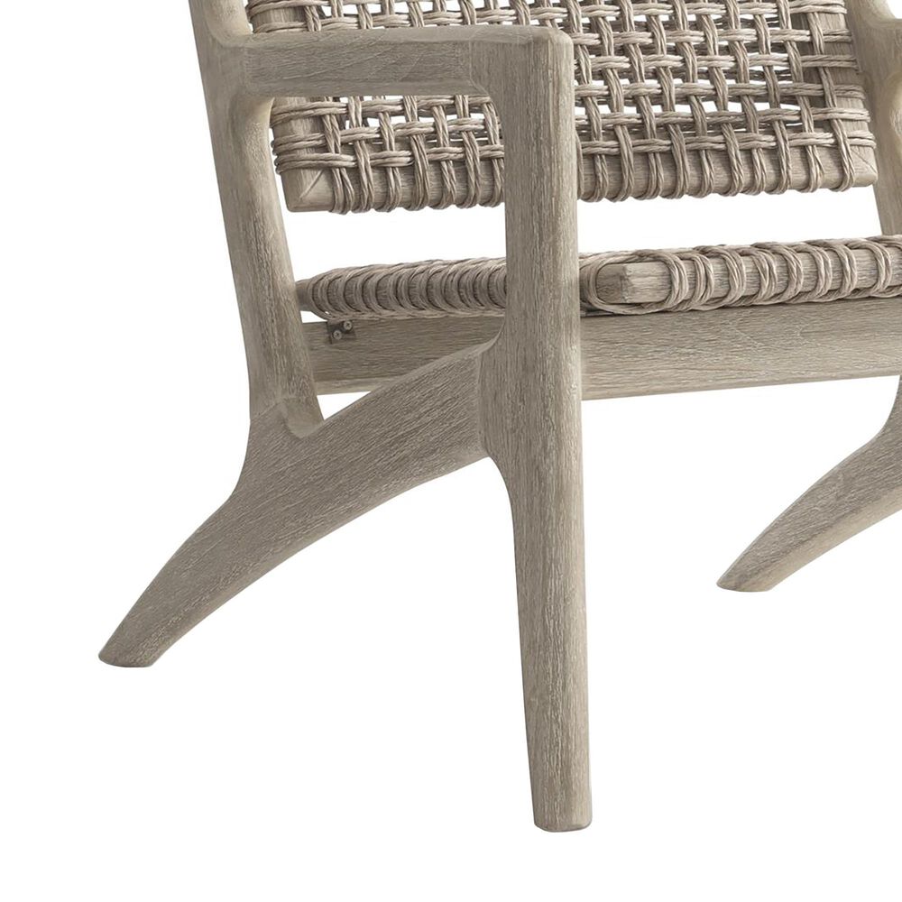 Bernhardt Atlas Outdoor Accent Chair in Sea Oat and Pampas, , large