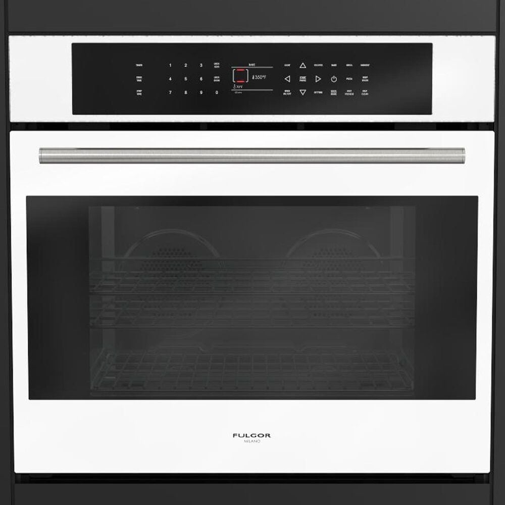 Fulgor Milano 30" Touch Control Single Wall Oven in White, , large