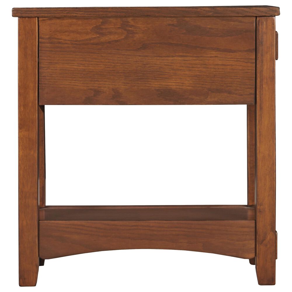 Ashley Breegin Chairside End Table in Brown, , large