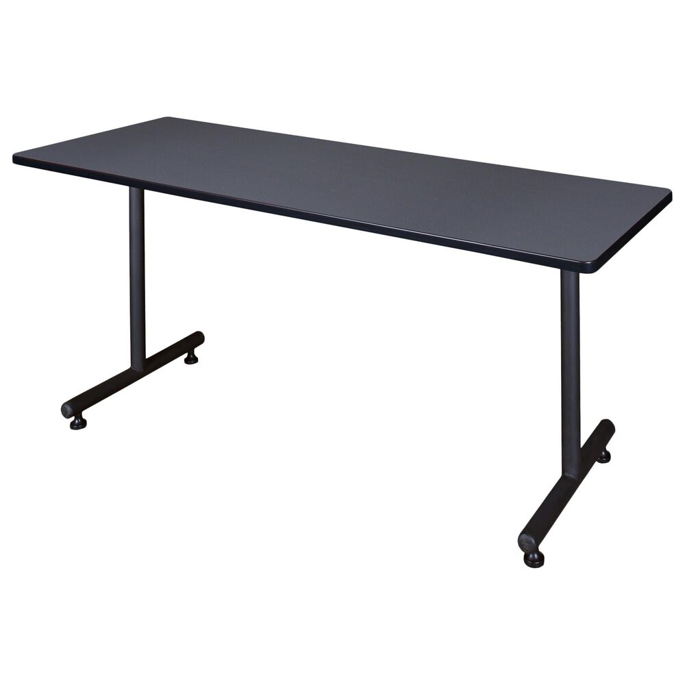 Regency Global Sourcing Kobe 60"x 24" Training Table in Grey, , large