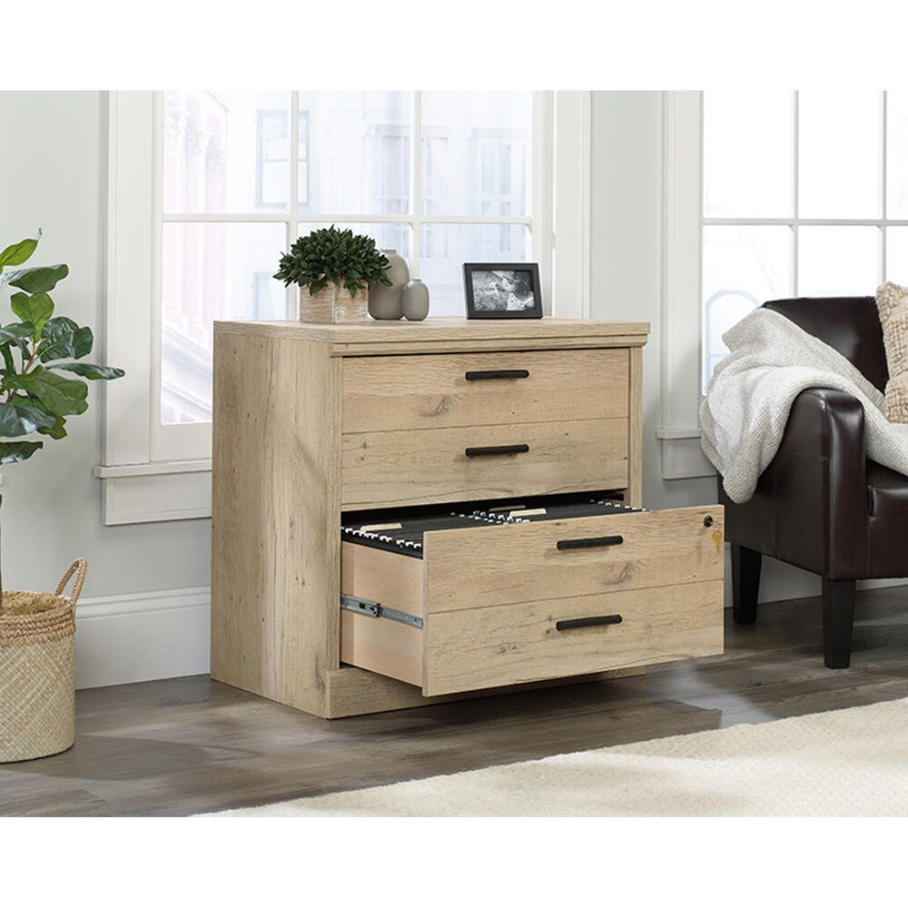 Sauder Aspen Post 2-Drawer Lateral File Cabinet in Prime Oak, , large