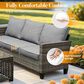 HOMLUX 8-Piece Outdoor Patio Furniture in  Dark Grey, , large