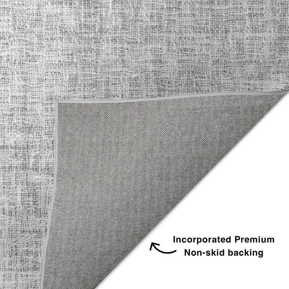 Dalyn Rug Company Voyage VY1 Silver 1'8" x 2'6" Area Rug, , large