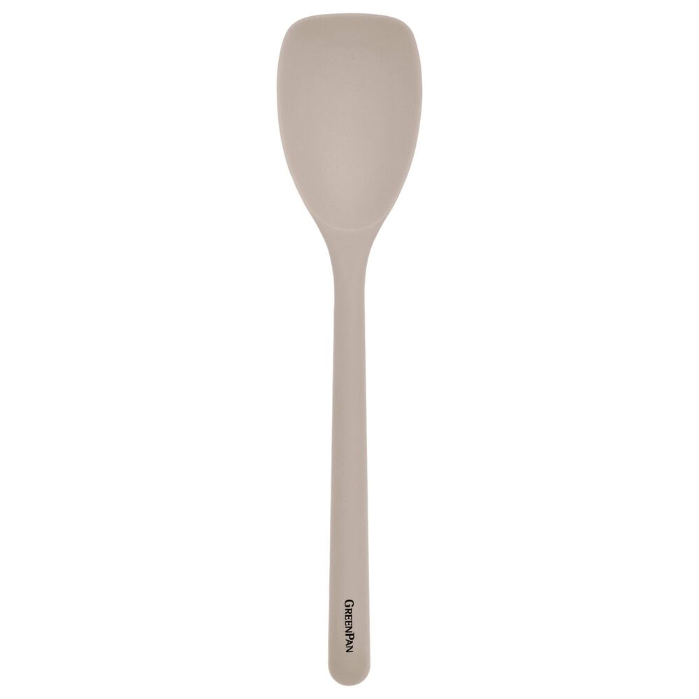 Green Pan Platinum Silicone Saute Spoon in Taupe, , large