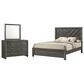 Crown Mark Valor 3-Piece Queen Bedroom Set in Gray, , large