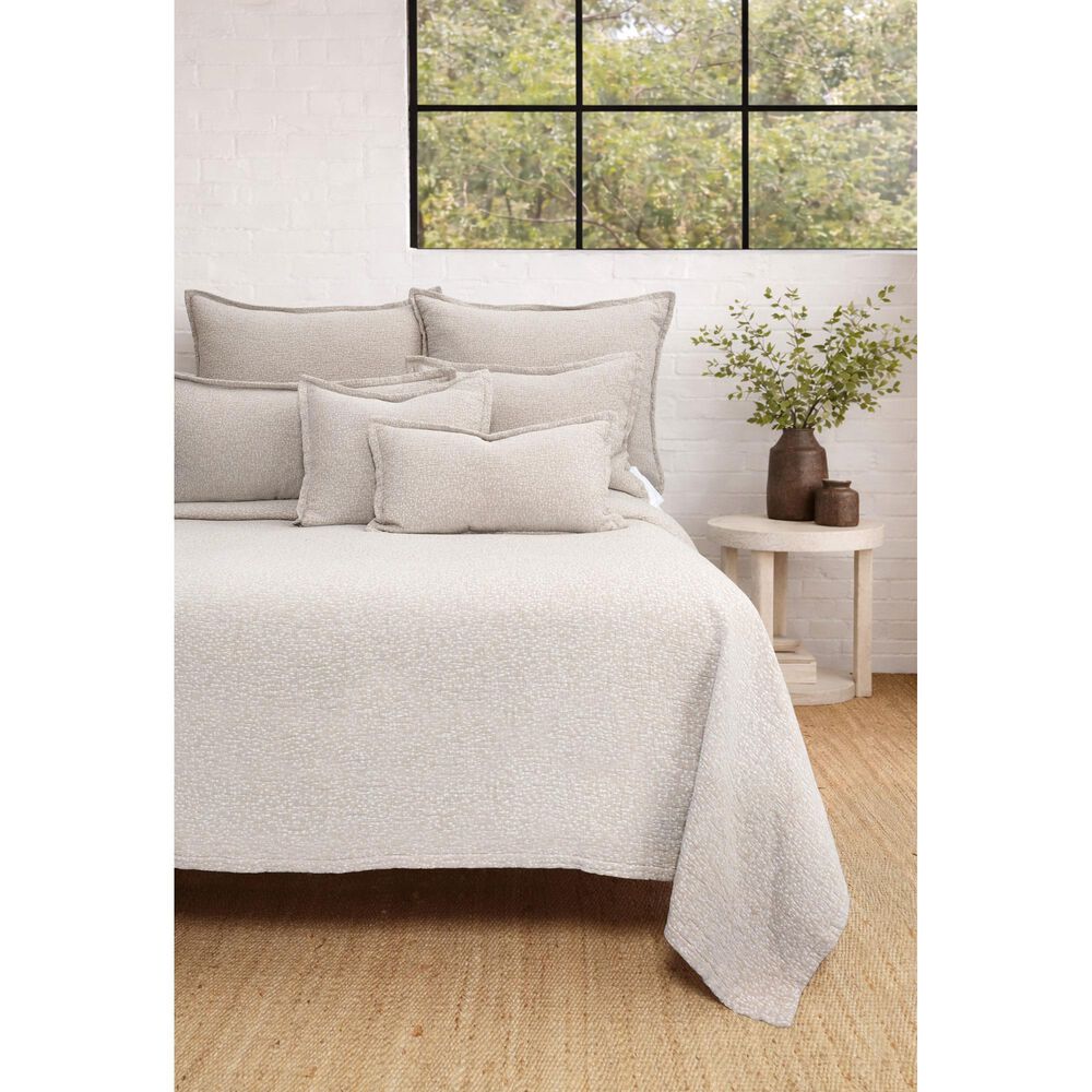 Pom Pom At Home Malibu 28" x 36" Big Pillow with Insert in Oatmeal, , large
