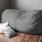 Jaxx 7" Giant Bean Bag Sofa in Charcoal, , large