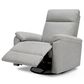 New Haus Suzy Swivel Glider Recliner in Frost Grey, , large