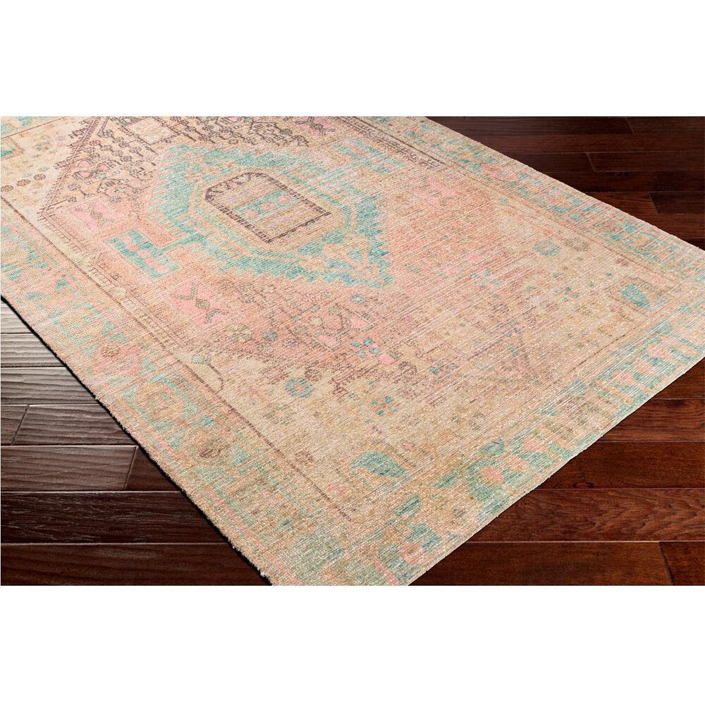 Surya Unique UNQ-2305 2&#39; x 3&#39; Pink, Lime, Charcoal and Green Area Rug, , large