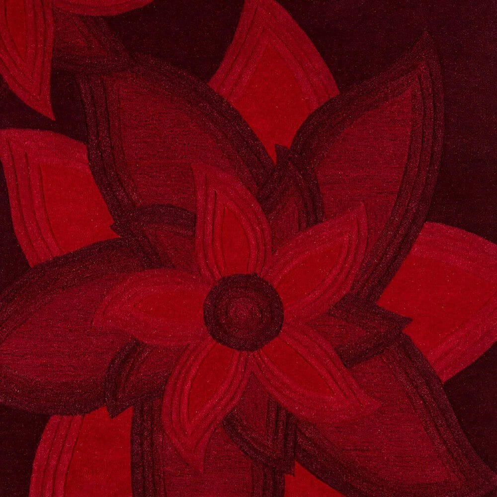 Momeni Delhi 3&#39;6&quot; x 5&#39;6&quot; Red Area Rug, , large