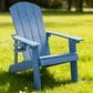 Hearth and Haven Outdoor Lounge Chair with Cup Holder in Navy Blue, , large