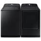 Samsung 5.4 Cu. Ft.  Washer and 7.4 Cu. Ft. Gas Dryer in Black , , large