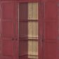 Legacy Classic Furn Direct Shp Vintage Market Curio Cabinet in Barnwood Oak and Spiced Apple, , large