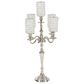 Maple and Jade 15" x 29" Hurricane Lamp in Silver, , large