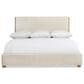 Bernhardt Brasea King Upholstered Panel Bed in Lume, , large
