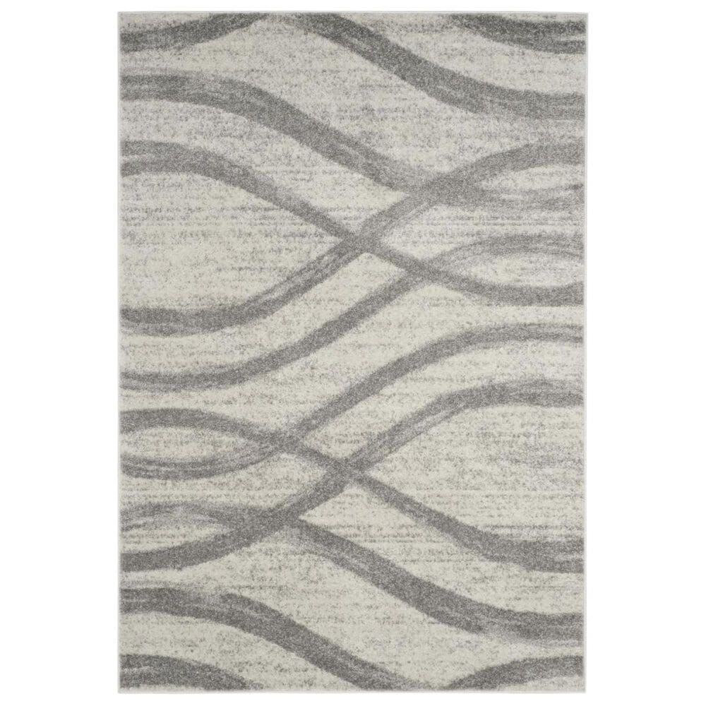 Safavieh Adirondack ADR125C 5&#39;1&quot; x 7&#39;6&quot; Cream and Gray Area Rug, , large