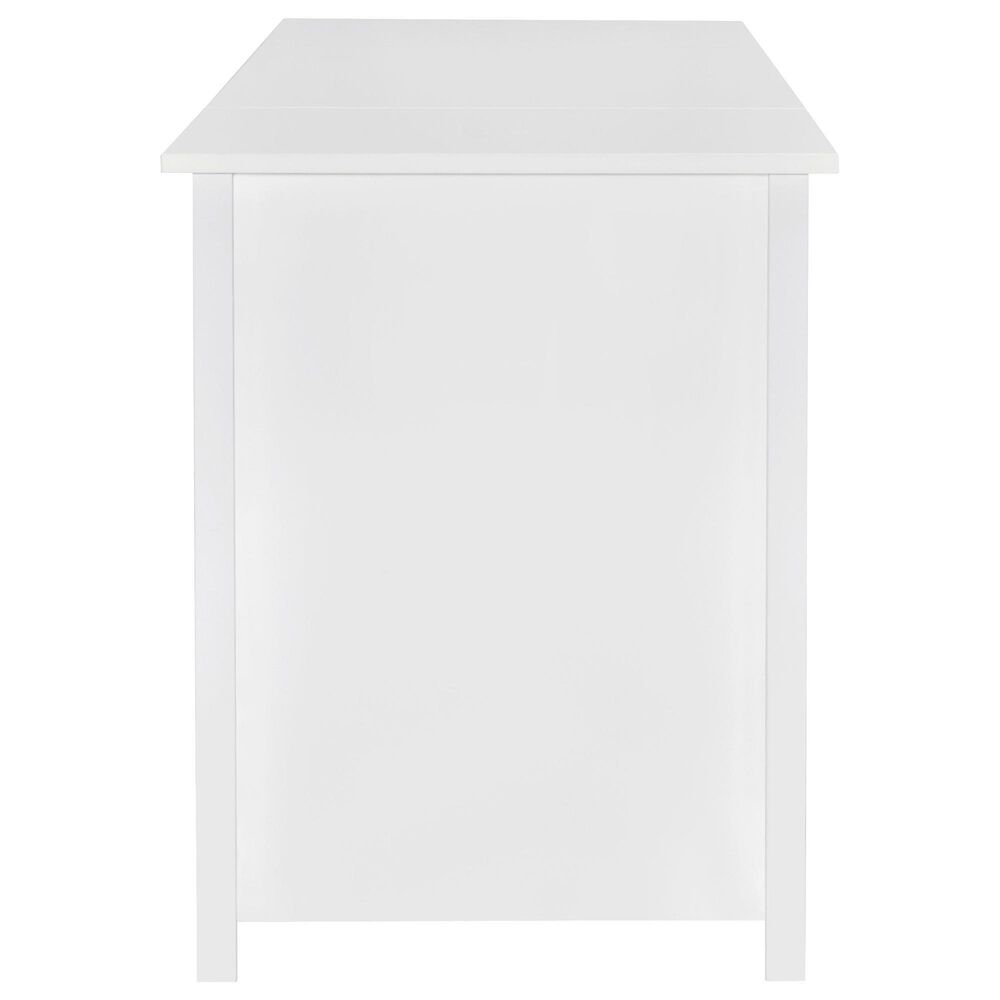 Coaster Dylan Lift Top Office Desk in White High Gloss, , large