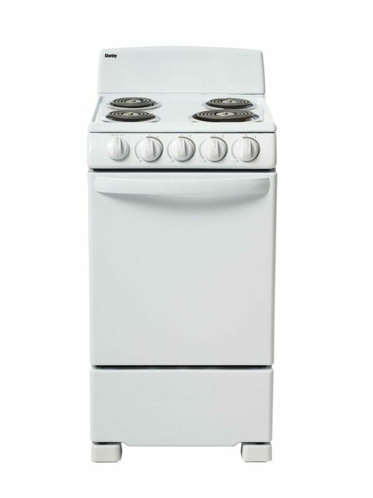 Danby 20" Freestanding Electric Range in White, , large