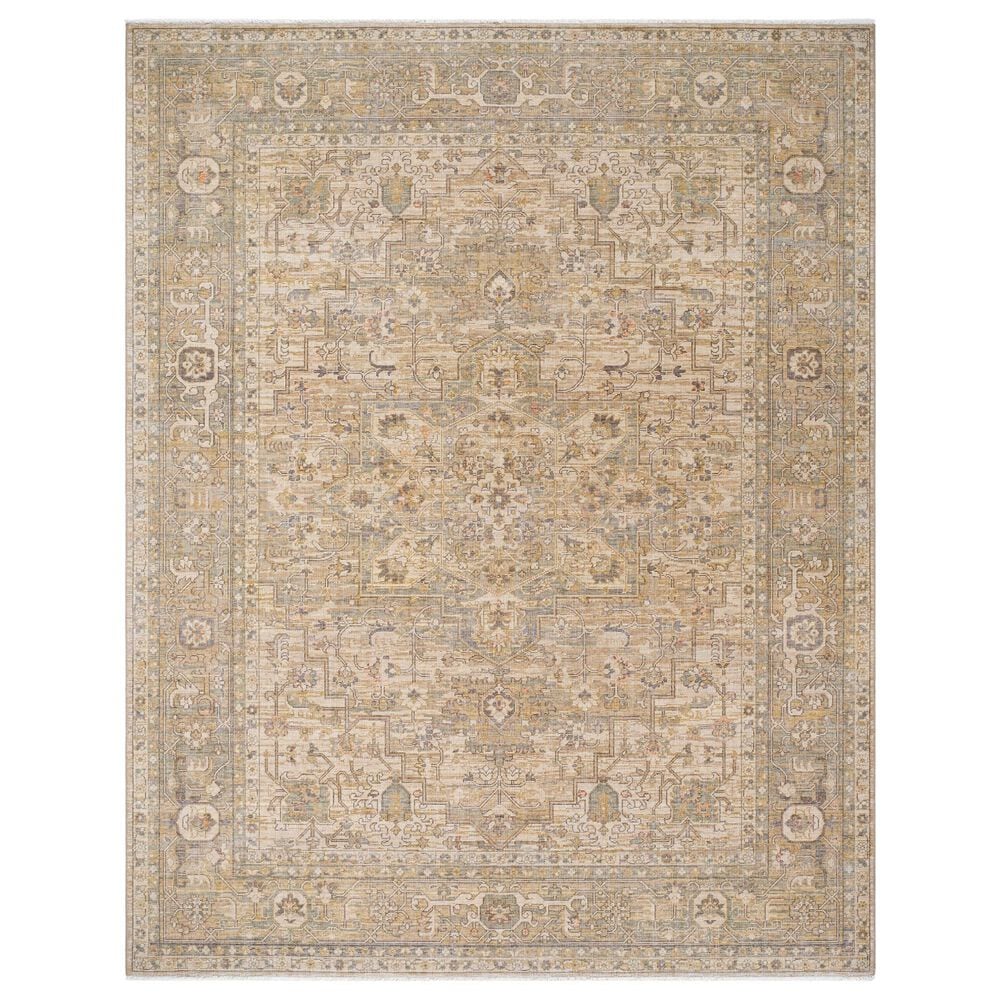 Surya Once Upon a Time Light Beige, Tan, Taupe and Dark Brown 8&#39;10&quot; x 11&#39;10&quot; Area Rug, , large