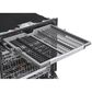 LG 24" Top Control Smart Dishwasher with TrueSteam and QuadWash Pro in Black Stainless Steel, , large