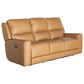 Bassett P2 ZG Leather Reclining Sofa in Antelope, , large