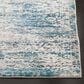 Safavieh Aria ARA156B 4" x 6" Blue and Creme Area Rug, , large