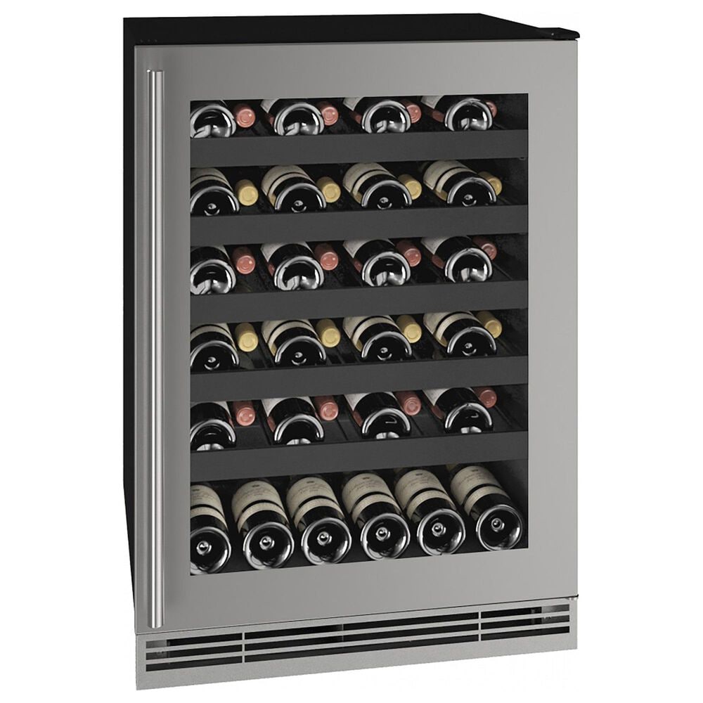 U-Line 5.5 Cu. Ft. Wine Refrigerator in Stainless Steel, , large