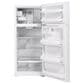 GE Appliances 17.5 Cu. Ft. Top Freezer Refrigerator with Edge-to-Edge Glass Shelves in White, , large
